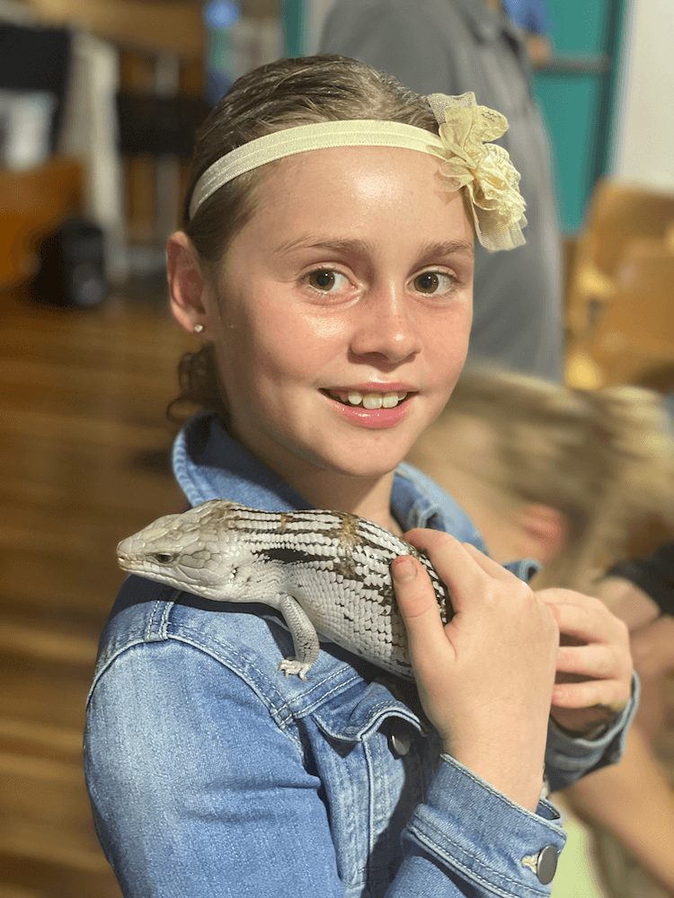 Power to the Kids at Mullaway Primary School with Steve the Reptile Man